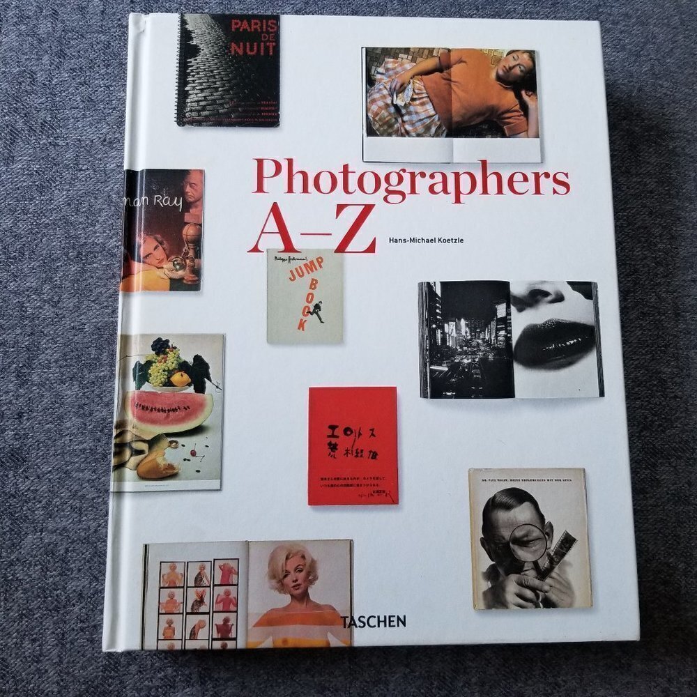 Taschen Photographers A-Z by Hans-Michael Koetzle Hardcover, 2011 1st Edition